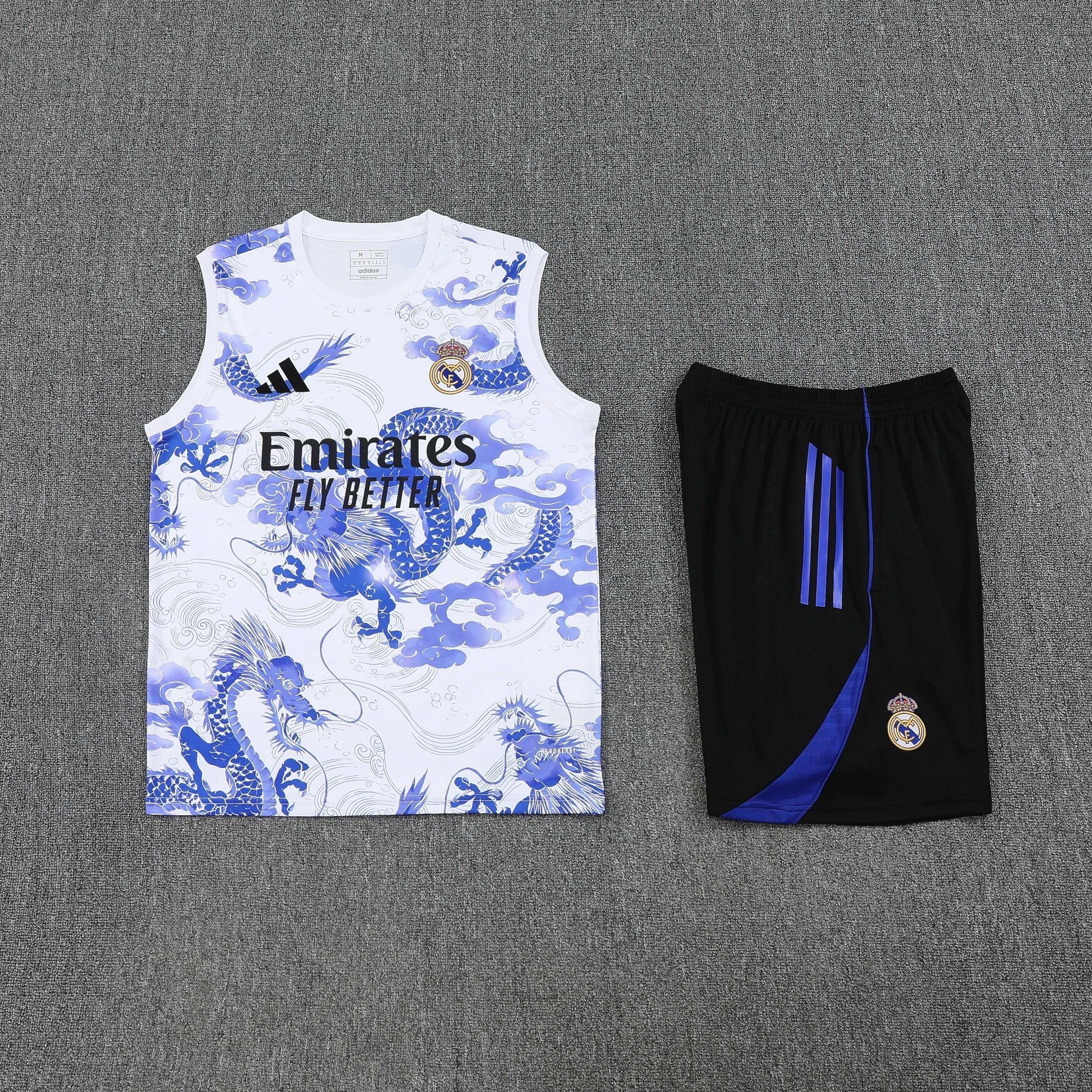 Real Madrid 'White Dragon' - Tank Top