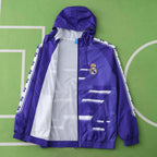 Real Madrid '80s Vintage' - Hooded Jacket