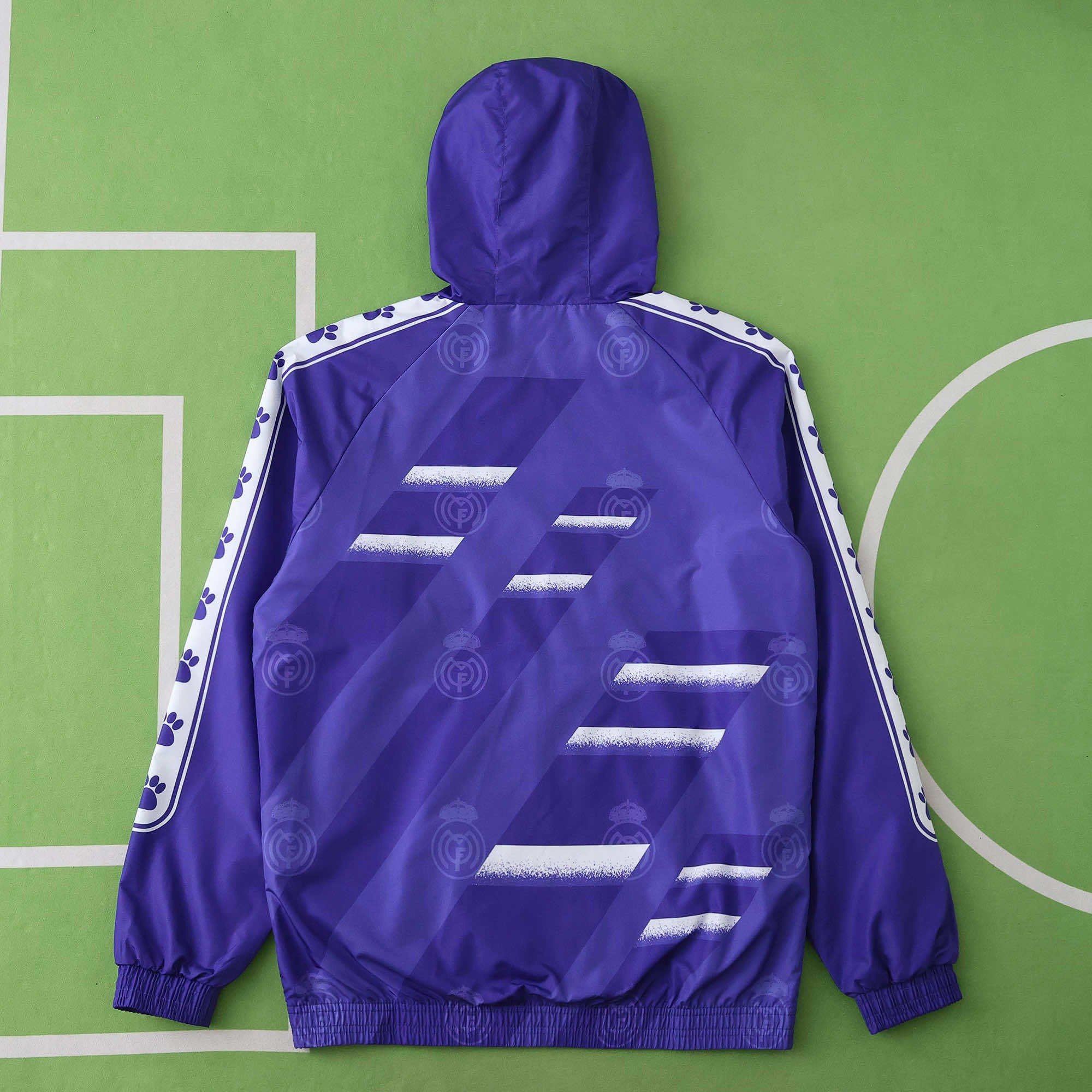 Real Madrid '80s Vintage' - Hooded Jacket