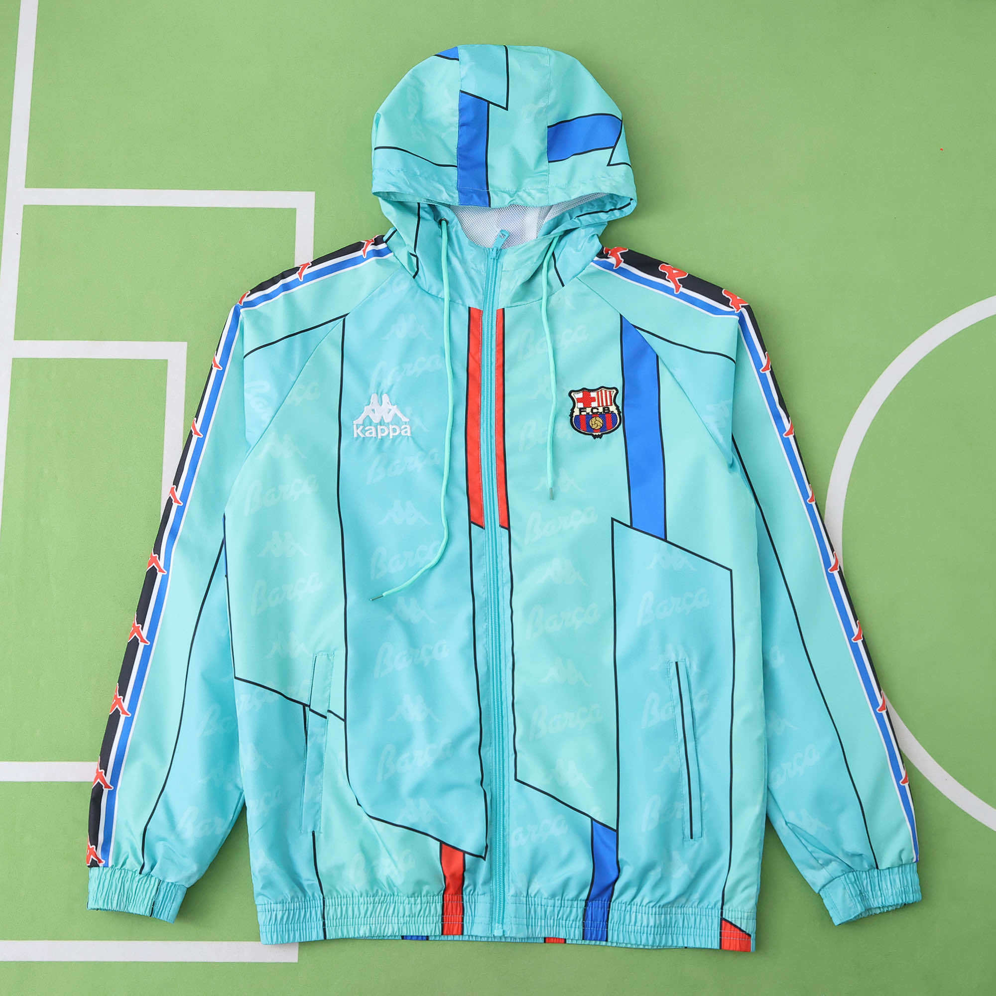 Barcelona 'Vintage 90s' - Hooded Jacket