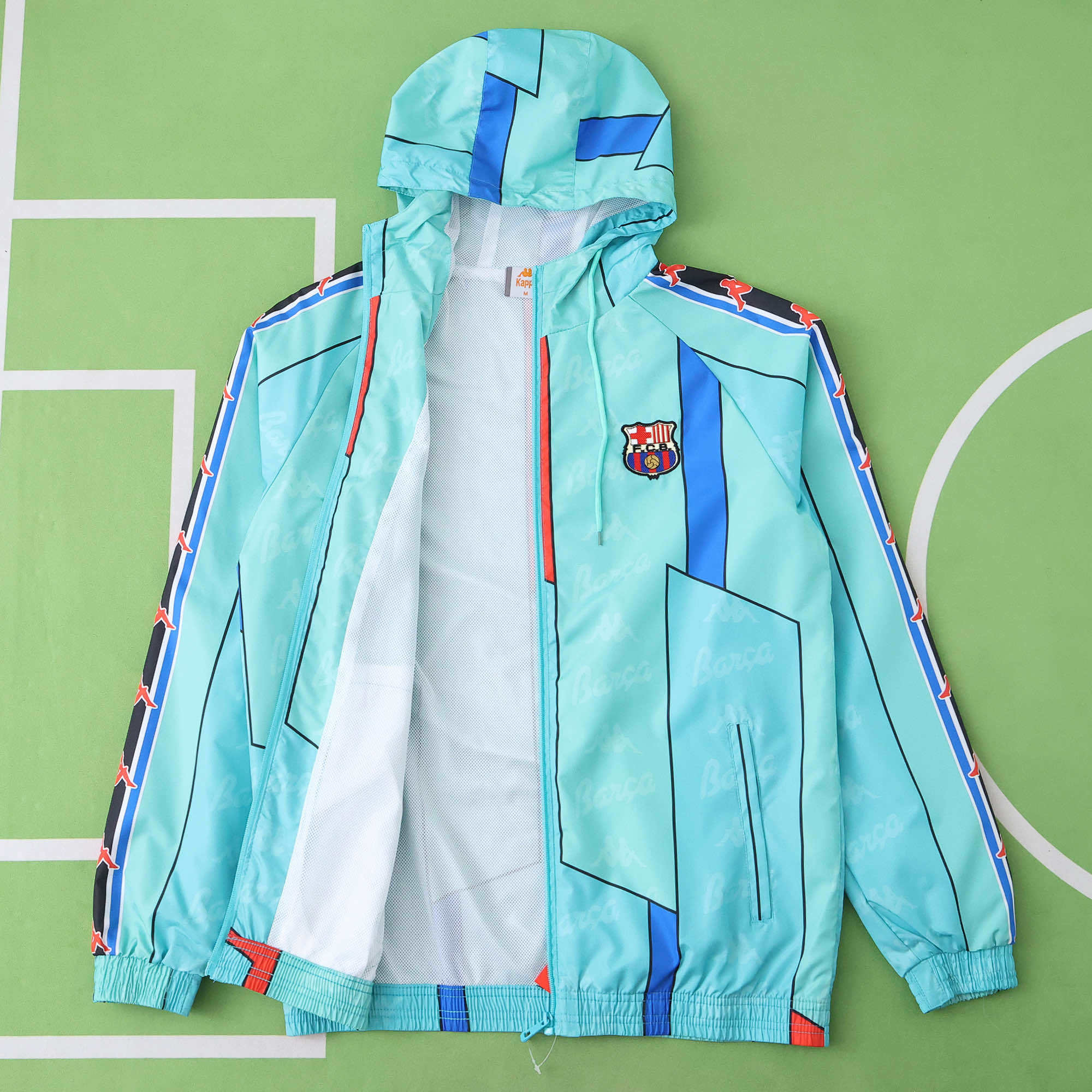 Barcelona 'Vintage 90s' - Hooded Jacket