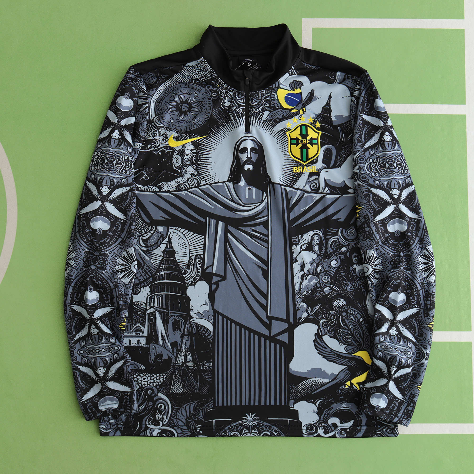 Brazil "Cristo Black" Tracksuit