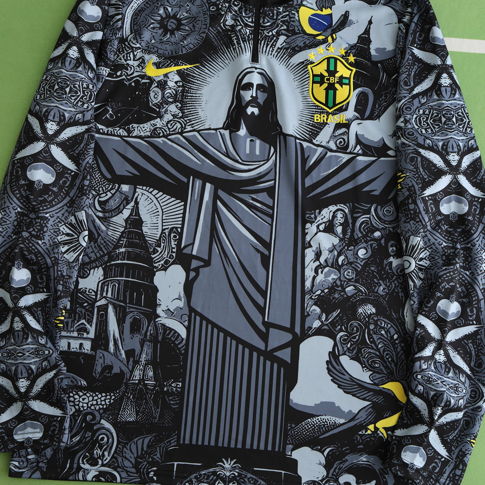 Brazil "Cristo Black" Tracksuit