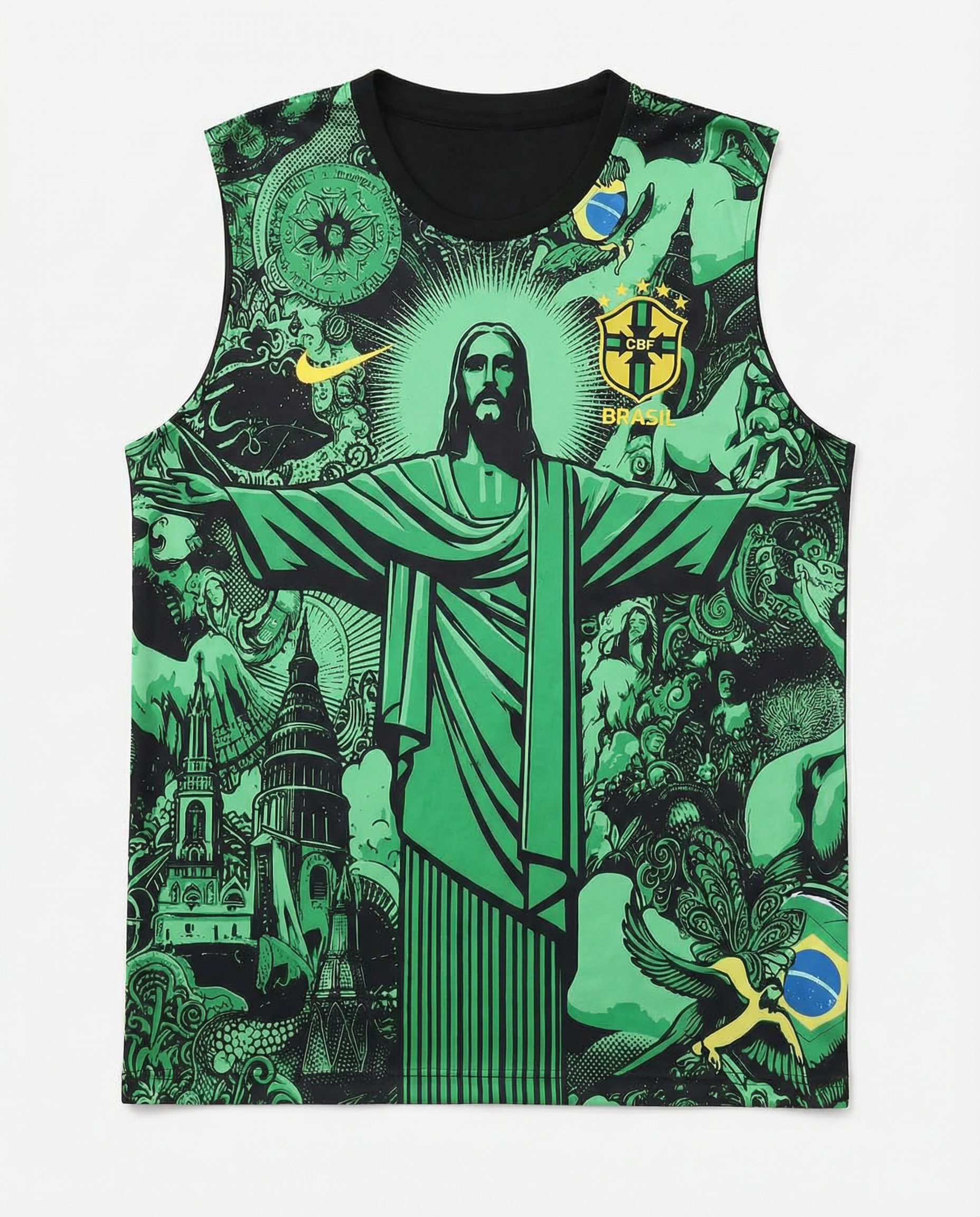 Brazil 'Cristo Green' - Tank Top