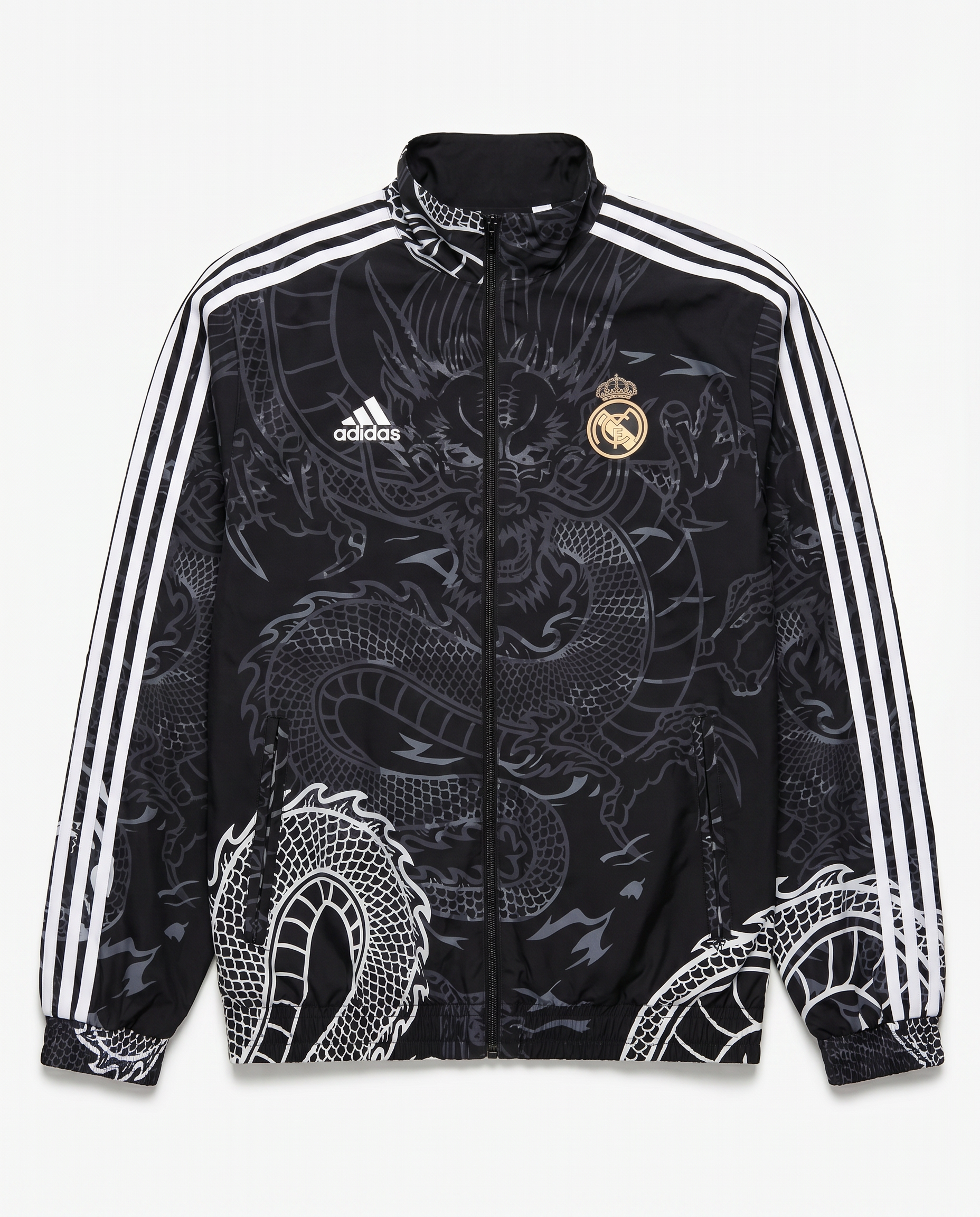 Real Madrid 'Black Dragon' - Reversible Jacket