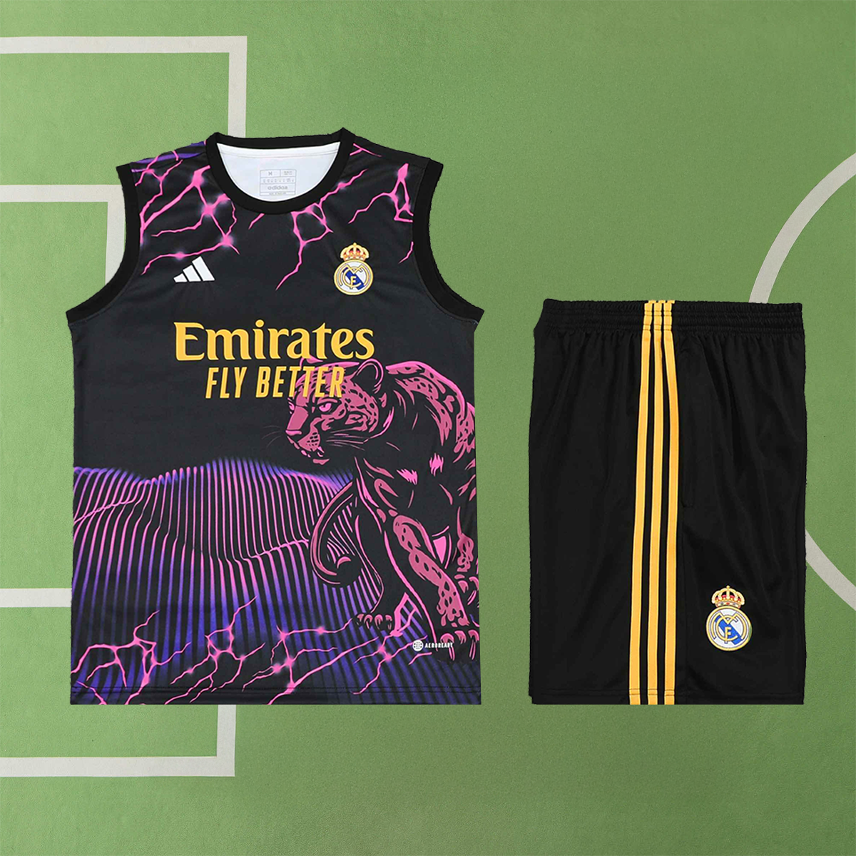 Real Madrid 'Purple Panther' - Tank Top