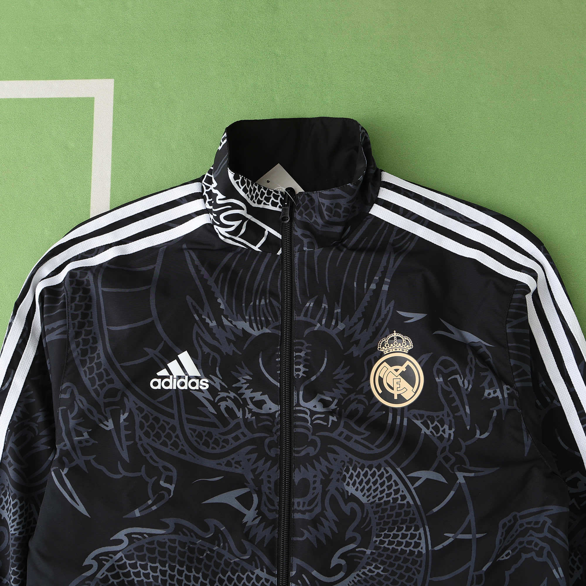Real Madrid 'Black Dragon' - Reversible Jacket