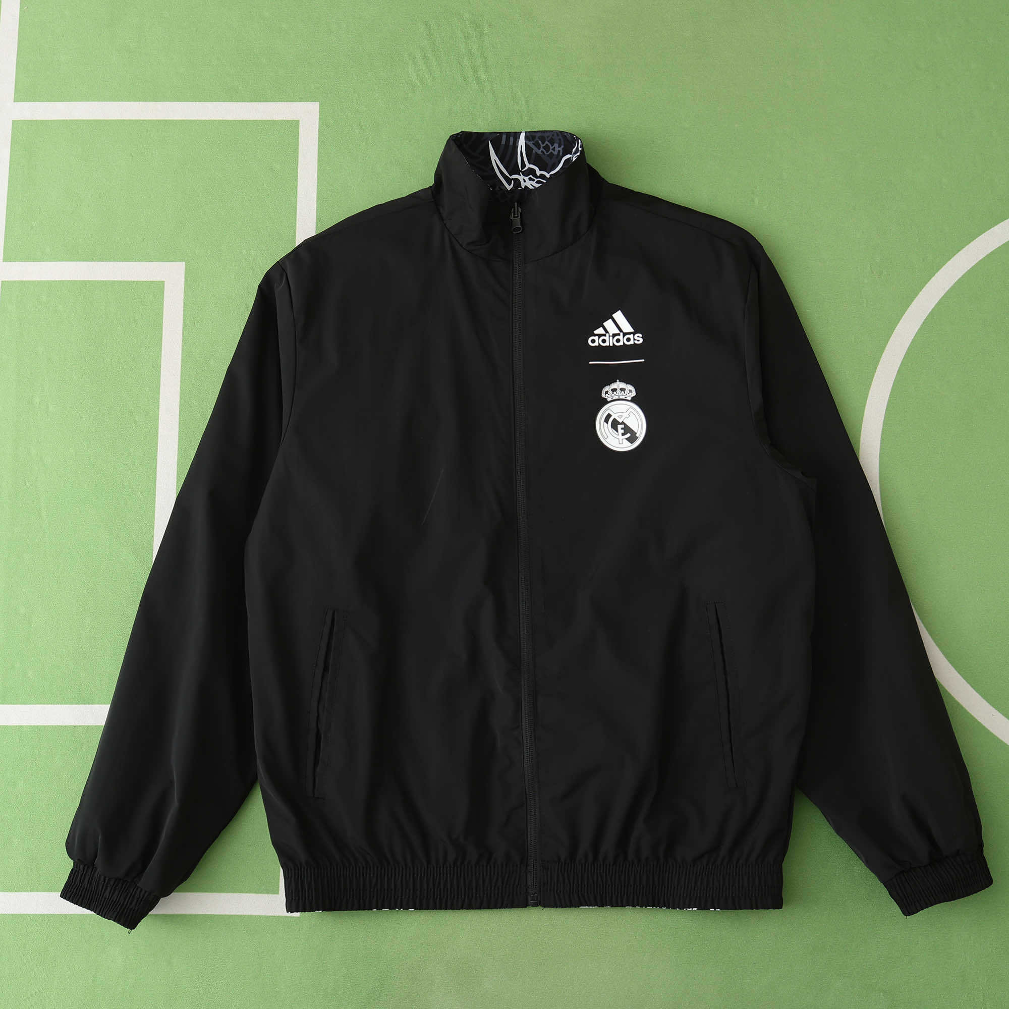 Real Madrid 'Black Dragon' - Reversible Jacket