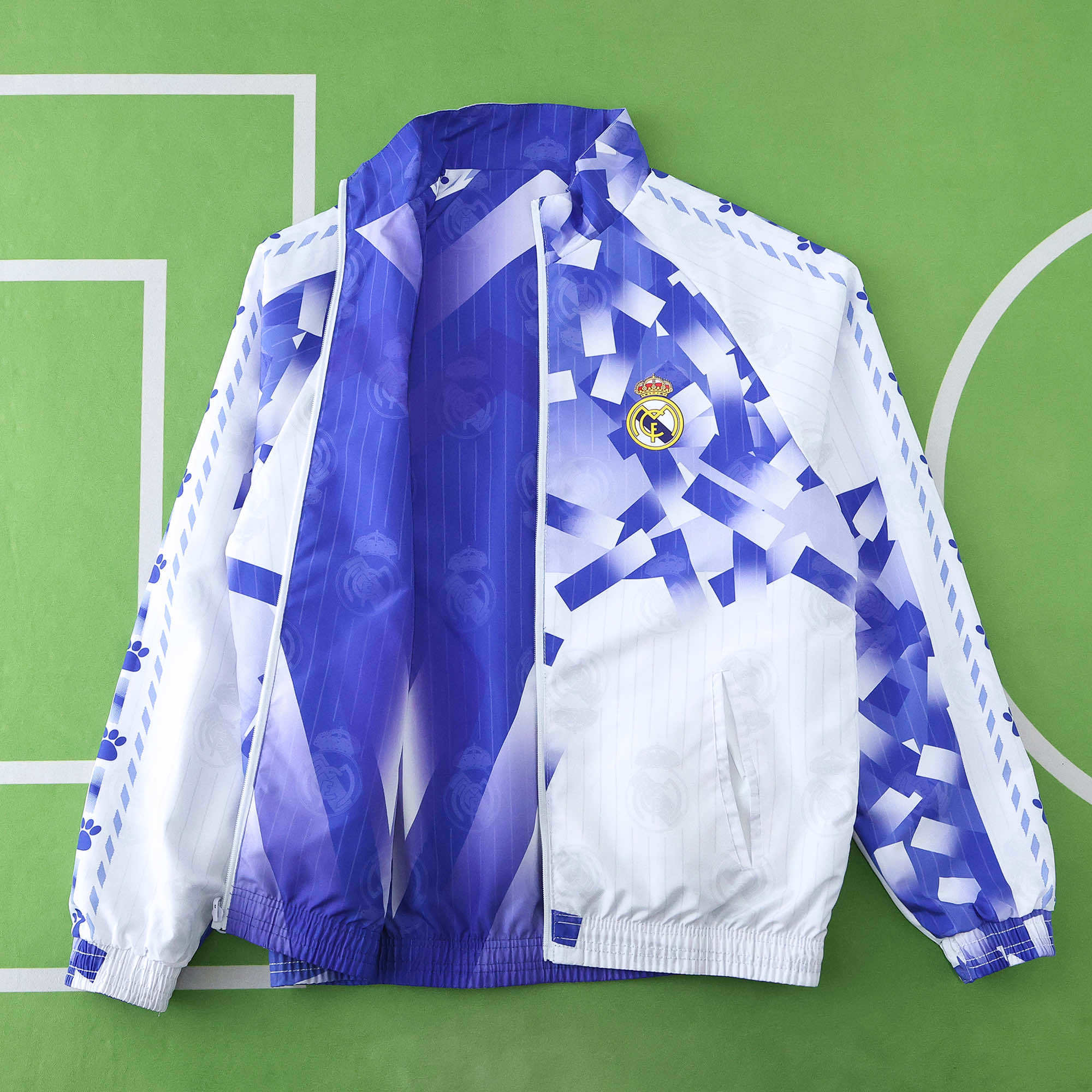 Real Madrid '80s Vintage' - Reversible Jacket