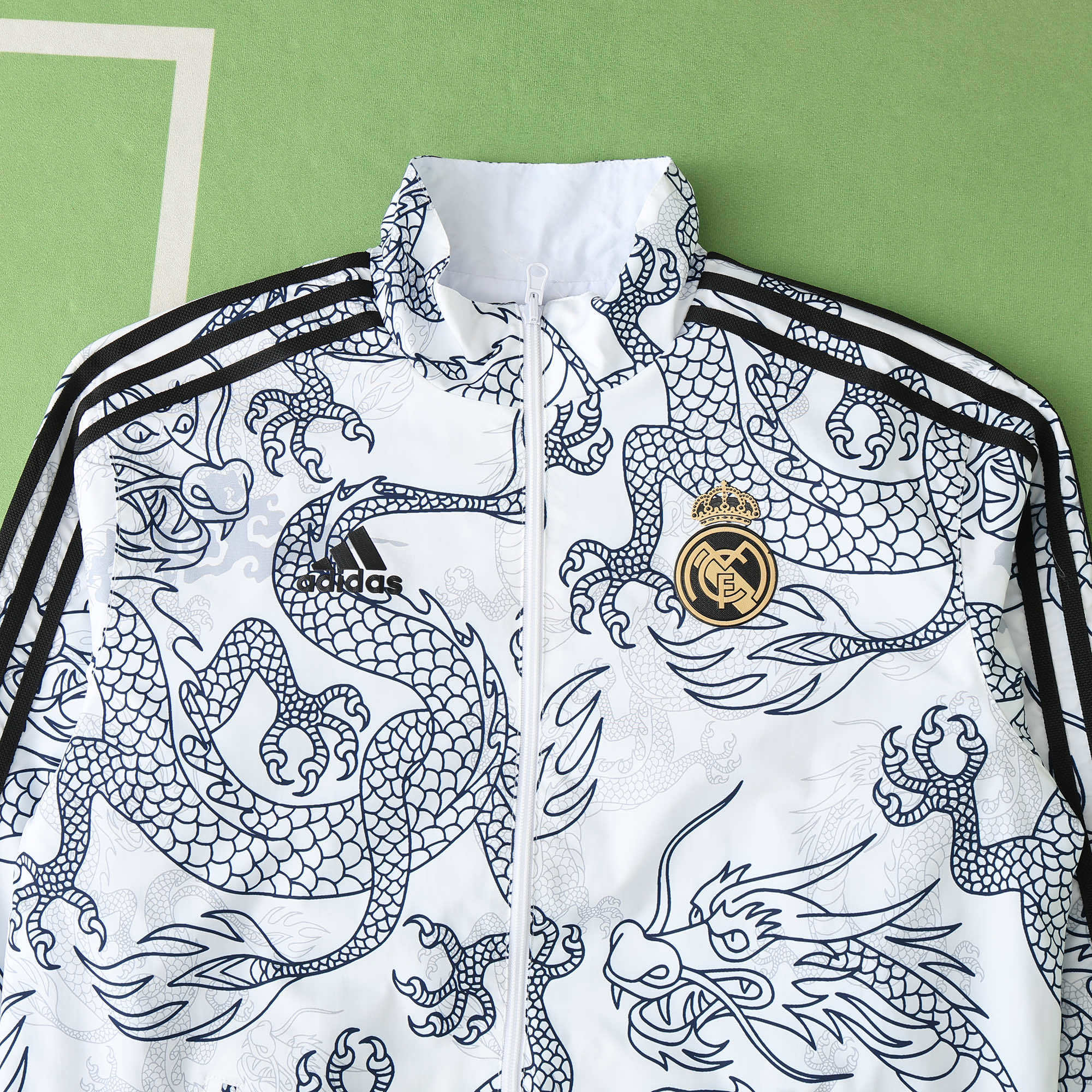 Real Madrid 'White Dragon' - Reversible Jacket