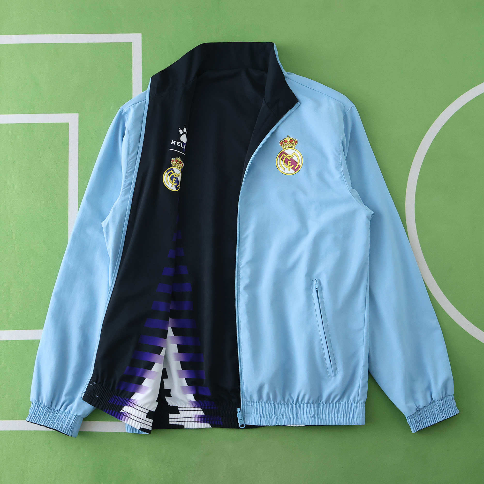 Real Madrid 'Retro' - Reversible Windbreaker