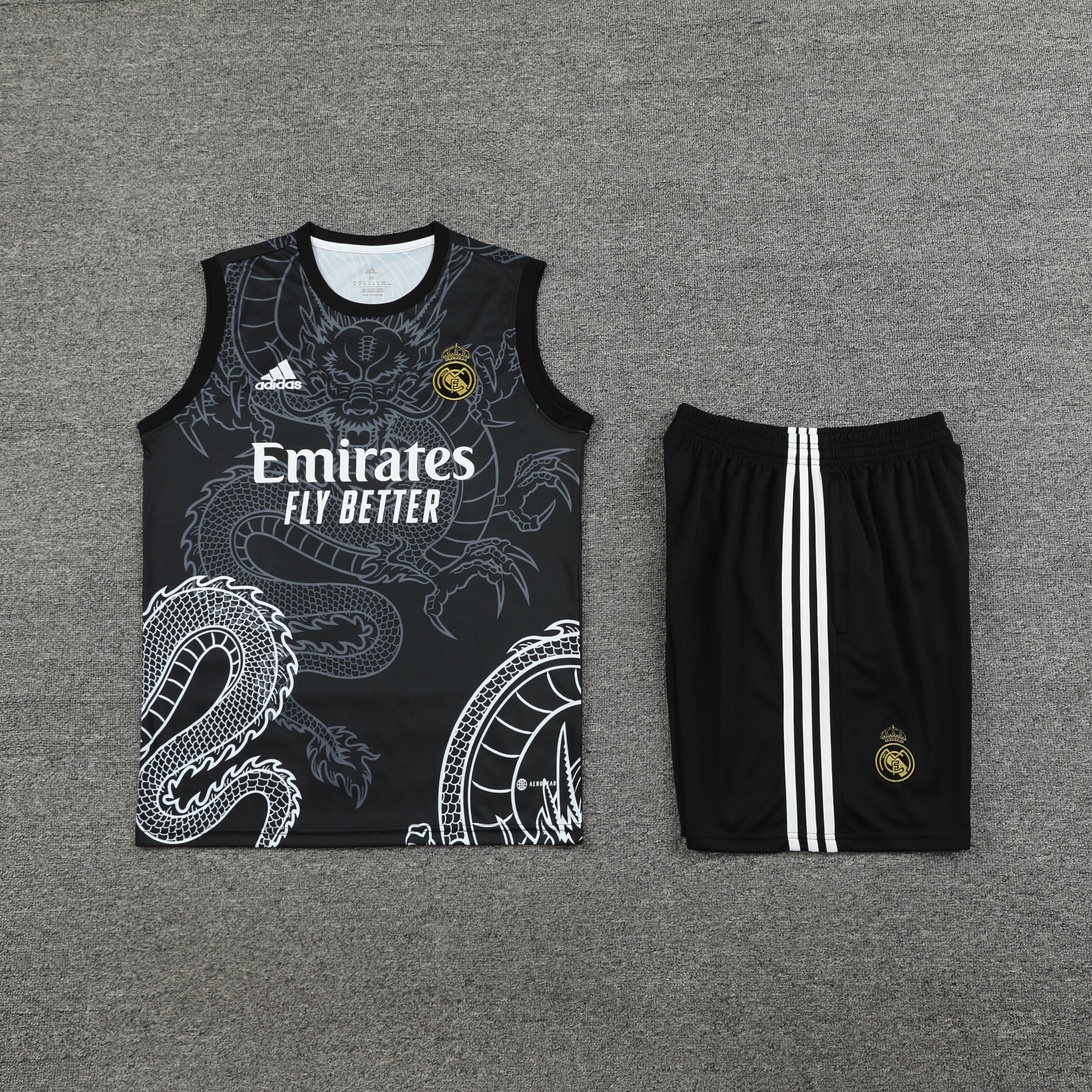 Real Madrid 'Black Dragon' - Tank Top