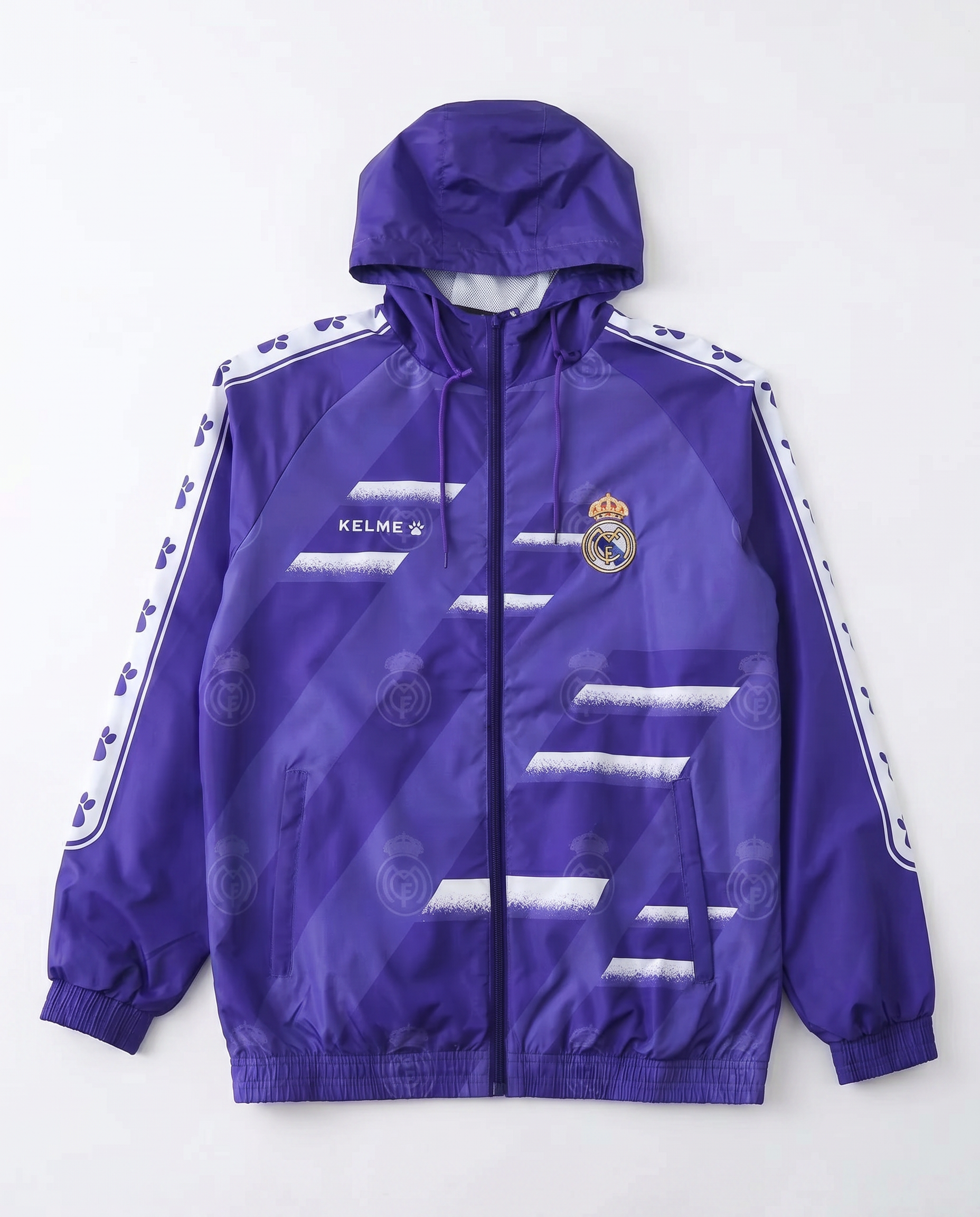 Real Madrid '80s Vintage' - Hooded Jacket