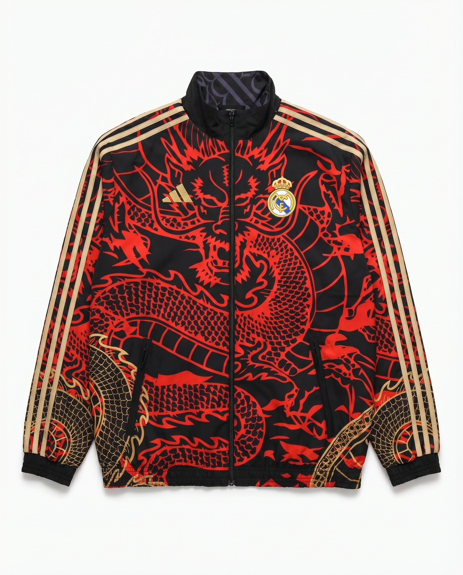 Real Madrid 'Red Dragon' - Reversible Jacket